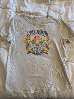 Old Navy Everywear Tee in Light Beige